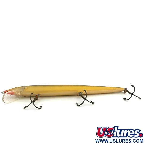 Vintage Rapala Original Floater F18, 3/4oz G (Gold) fishing lure #9201