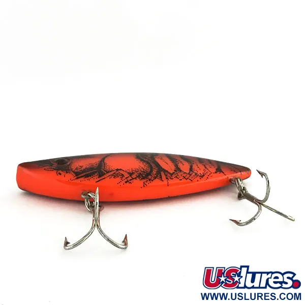 Vintage   Bill Lewis Rat-L-Trap (RT) 46R, 3/4oz (RT) 46R Red CrawFish fishing lure #9223