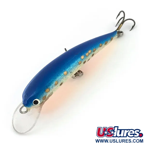 Vintage Finlandia Uistin Nils Master Invincible Floating, 1/4oz Light Blue Trout fishing lure #9226