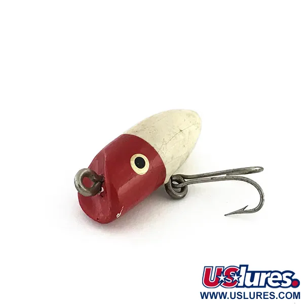 Vintage   South Bend Fly-Oreno, 1/16oz Red / White fishing lure #9227