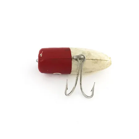 Vintage South Bend Fly-Oreno, 1/16oz Red / White fishing lure #9227