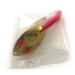   Weedless Herter's, 3/16oz Gold / Red fishing spoon #9232