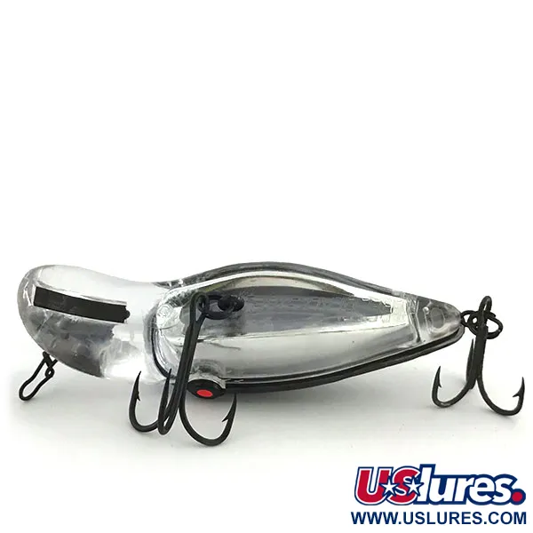 Vintage Rebel Blackstar , 1/2oz Black / Transparent fishing lure #9233