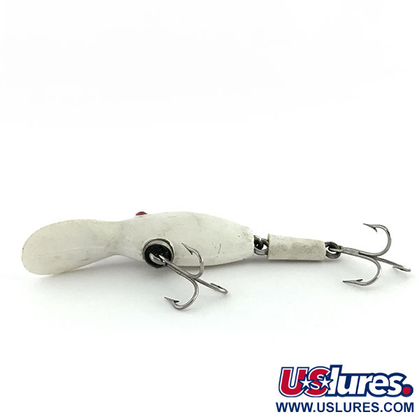 Vintage Eppinger Sparkle Tail, 3/16oz White fishing lure #9274