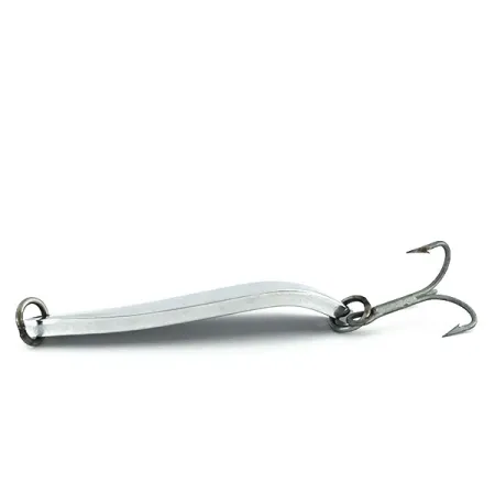 Vintage Luhr Jensen Krocodile Die #5, 2 1/4oz Nickel fishing spoon #9291