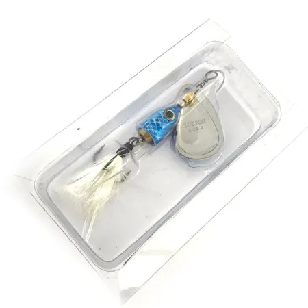 Blue Fox Vibrax Shallow, 1/4oz Rainbow Blue spinning lure #9296