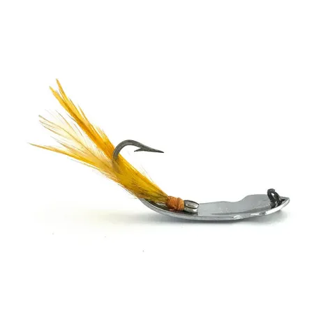 Vintage Tony Accetta Pet Spoon 13, 3/16oz Nickel fishing spoon #9321