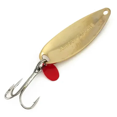 Vintage Johnson Sprite, 1/4oz Gold fishing spoon #9323