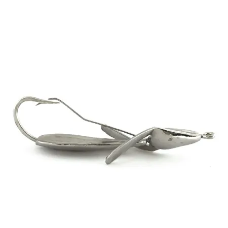 Vintage Johnnie O'Neil Weedless Weed Wing Jonny ONeils 1, 1/4oz Nickel fishing spoon #9326