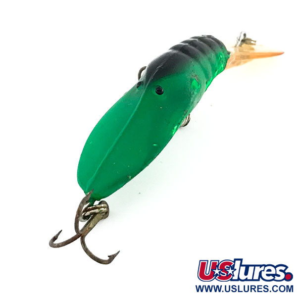 Vintage   Bill Norman Bass Magnet UV, 3/16oz Green fishing lure #9335