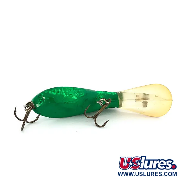 Vintage Bill Norman Bass Magnet UV, 3/16oz Green fishing lure #9335