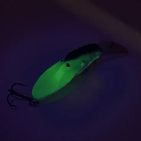 Vintage Bill Norman Bass Magnet UV, 3/16oz Green fishing lure #9335