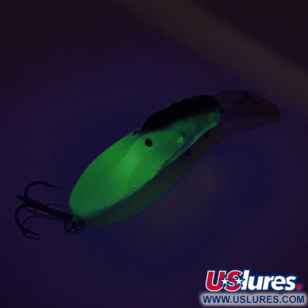 Vintage   Bill Norman Bass Magnet UV, 3/16oz Green fishing lure #9335