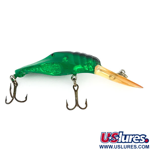 Vintage   Bill Norman Bass Magnet UV, 3/16oz Green fishing lure #9335