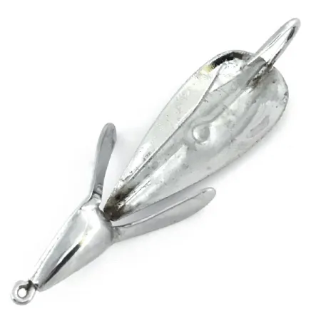 Vintage Johnnie O'Neil Weedless Weed Wing Jonny ONeils 1, 1/4oz Nickel fishing spoon #9358