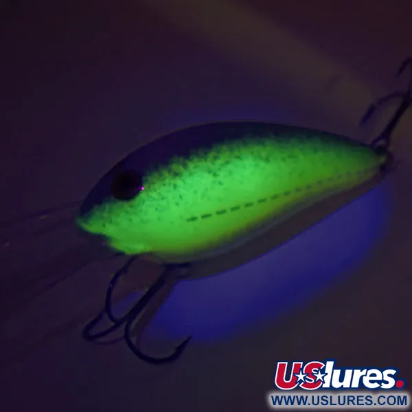 Vintage Norman DD22 HD (Heavy Diver), 1oz Chart / Blue fishing lure #9393