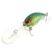 Vintage   Norman DD22 HD (Heavy Diver), 1oz White/Green Fleck fishing lure #9395