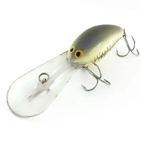 Vintage Norman DD22 HD (Heavy Diver), 1oz Splatter Bass fishing lure #9396