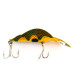 Vintage   Buck Perry Spoonplug, 1/3oz Frog (Yellow / Green) fishing spoon #9400