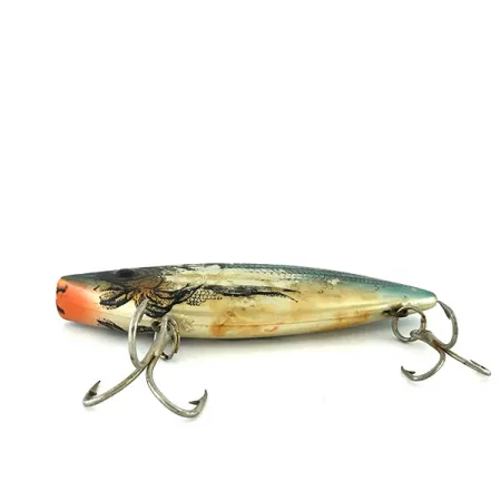 Vintage Bill Lewis Rat-L-Trap, 1/2oz RTL1 Lectric Silver fishing lure #9404