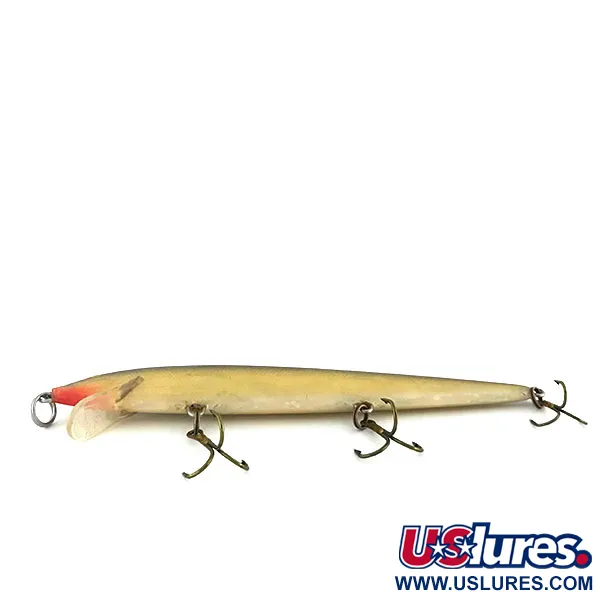 Vintage Rapala Original Floater F13, 1/4oz G (Gold) fishing lure #9405