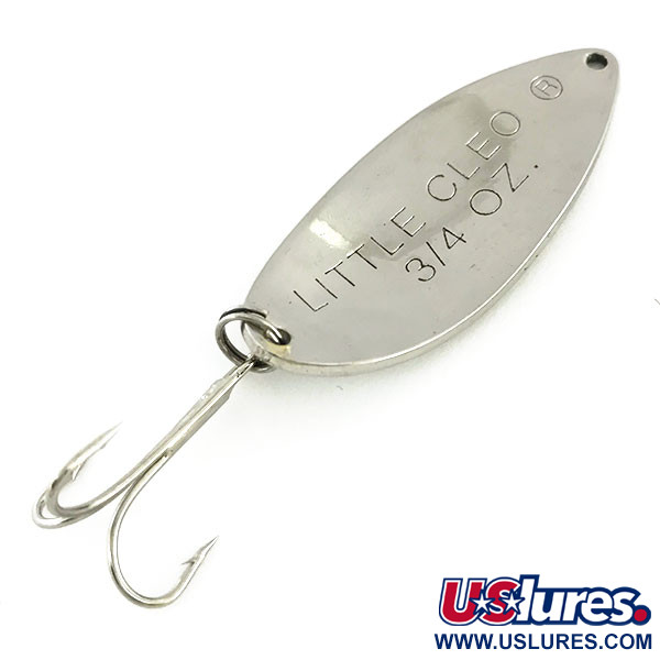 Vintage   Acme Little Cleo, 3/4oz Nickel fishing spoon #9416