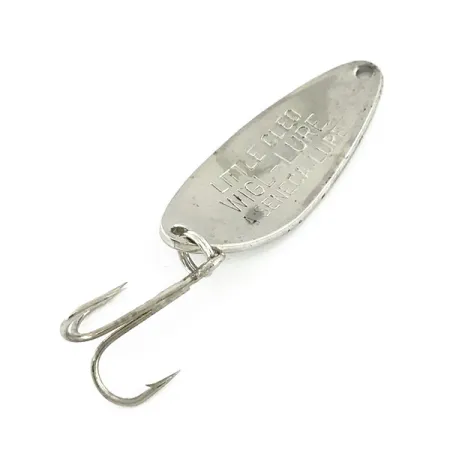 Vintage Seneca Little Cleo, 1/4oz Nickel fishing spoon #9440