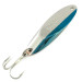 Vintage  Acme Kastmaster , 3/4oz Nickel / Blue fishing spoon #9450