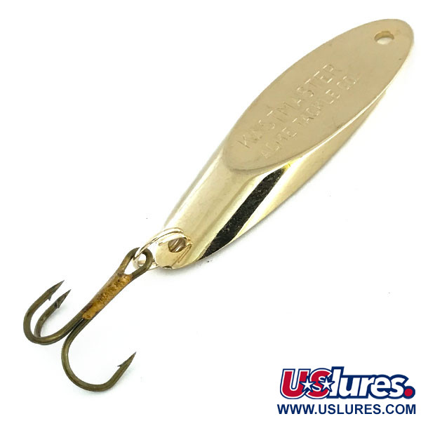 Vintage  Acme Kastmaster , 3/8oz Gold fishing spoon #9452