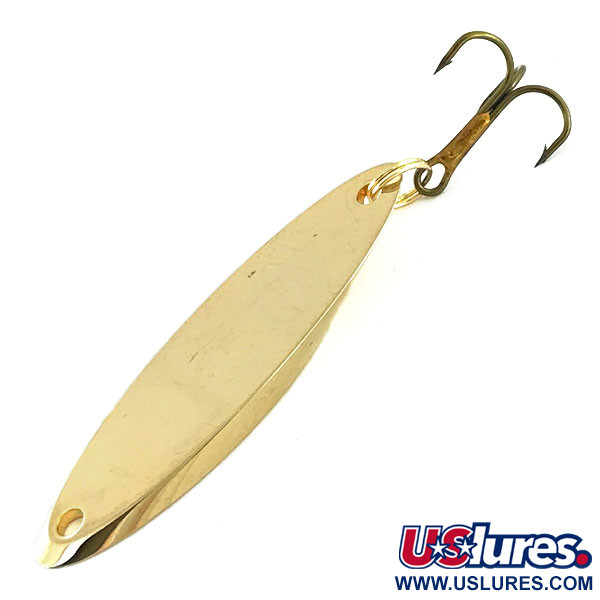 Vintage  Acme Kastmaster , 1/2oz Gold fishing spoon #9456