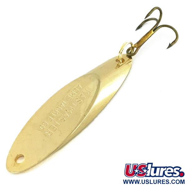 Vintage  Acme Kastmaster , 1/2oz Gold fishing spoon #9456