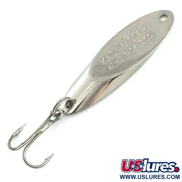 Vintage  Acme Kastmaster , 3/8oz Nickel fishing spoon #9458