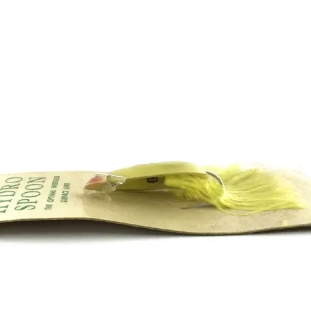 Hydro Lures Weedless Hydro Spoon, 1/2oz Yellow / Black / Red fishing spoon #9469