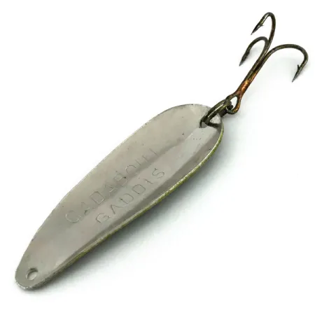 Vintage Other Gadabout Gaddis , 1/3oz Frog / Nickel fishing spoon #9482