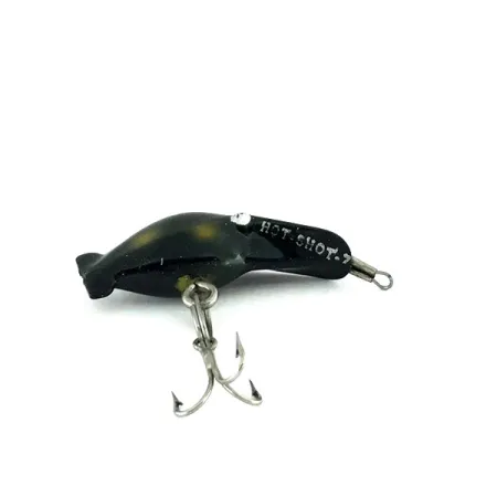 Vintage Luhr Jensen Luhr jensen Hot Shot 70, 1/16oz Black fishing lure #9492