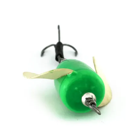 Vintage Shur Strike Spin-N-Glo UV, 3/16oz Green spinning lure #9495