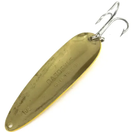 Vintage Eppinger Dardevle, 1oz Five of Diamonds fishing spoon #9501