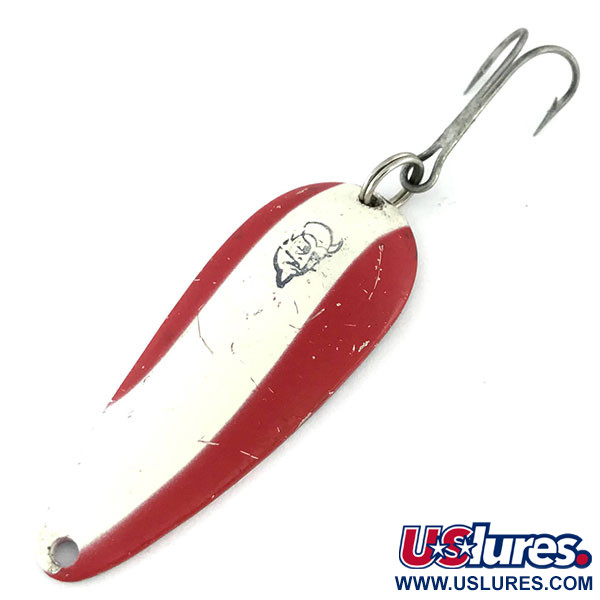 Vintage  Eppinger Dardevle Imp, 2/5oz Red / White / Nickel fishing spoon #9505