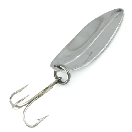 Vintage TODDCO Main liner , 2/5oz Nickel / Green fishing spoon #9506