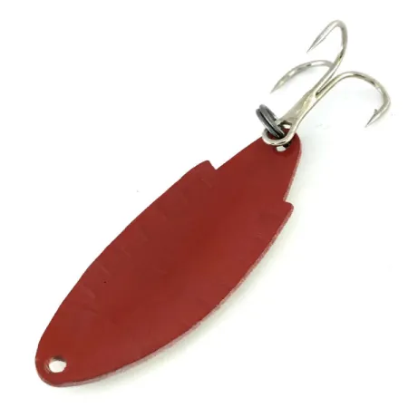 Vintage Thomas Buoyant, 1/4oz White / Red fishing spoon #9509