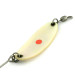 Vintage    Pflueger Wobbler Spoon, 3/16oz Solid Mother of Pearl fishing spoon #9526