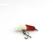 Vintage  Luhr Jensen Luhr jensen Hot Shot 70, 1/16oz Red / White fishing lure #9538