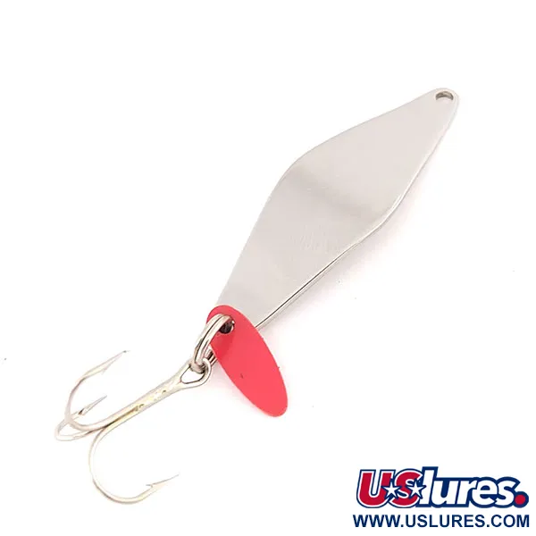 Vintage Bay de Noc Do-Jigger, 1/3oz Nickel fishing spoon #9551