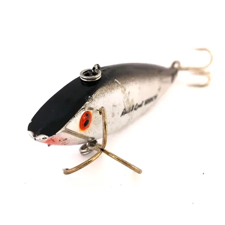 Vintage Cotton Cordell Ratt'l Spot, 2/5oz Mirror Silver fishing lure #9557