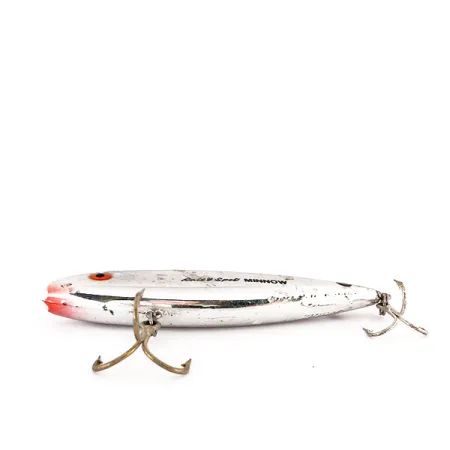 Vintage Cotton Cordell Ratt'l Spot, 2/5oz Mirror Silver fishing lure #9557