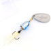   Blue Fox Vibrax Shallow, 1/4oz Rainbow Blue spinning lure #9566