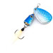   Blue Fox Vibrax Shallow, 1/4oz Rainbow Blue spinning lure #9566