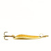 Vintage  Luhr Jensen Krocodile Die #3, 1/3oz Gold fishing spoon #9572