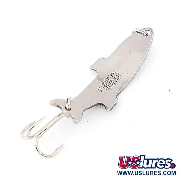 Vintage Acme Phoebe, 1/8oz Nickel fishing spoon #9576