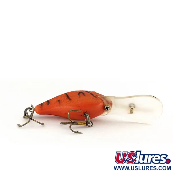 Vintage Rebel REBEL HUMPBACK, 2/5oz Brown Tiger fishing lure #9583